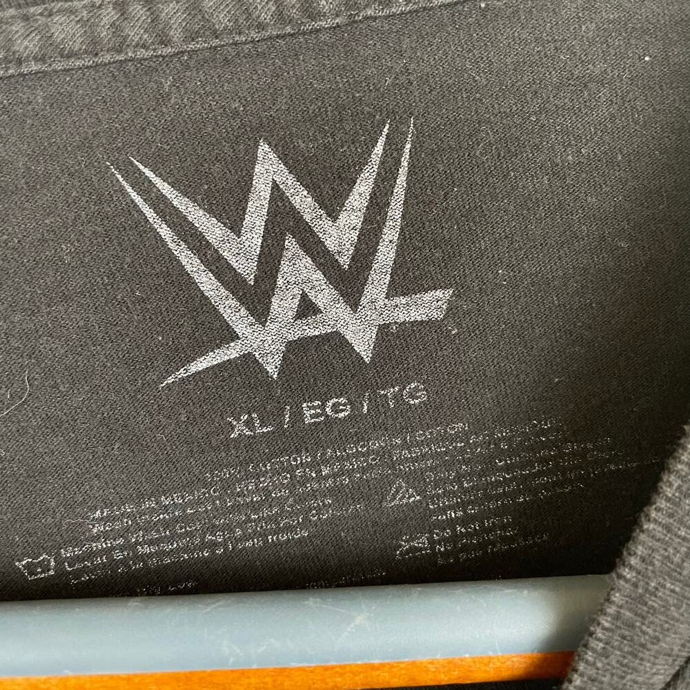 WWE WrestleMania Mens T Shirt Sz XL Grunge Trucker Hipster Graphic Distressed - Picture 6 of 9